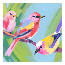 Trois oiseaux