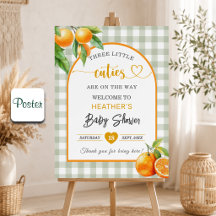 Trois petites mignonnes sont en route Baby Shower