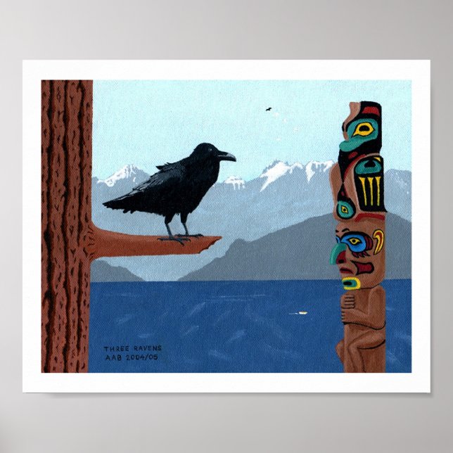 Poster Trois ravens (Devant)