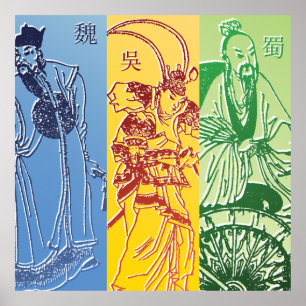 Poster Trois royaumes