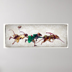Poster Trois souris aveugles
