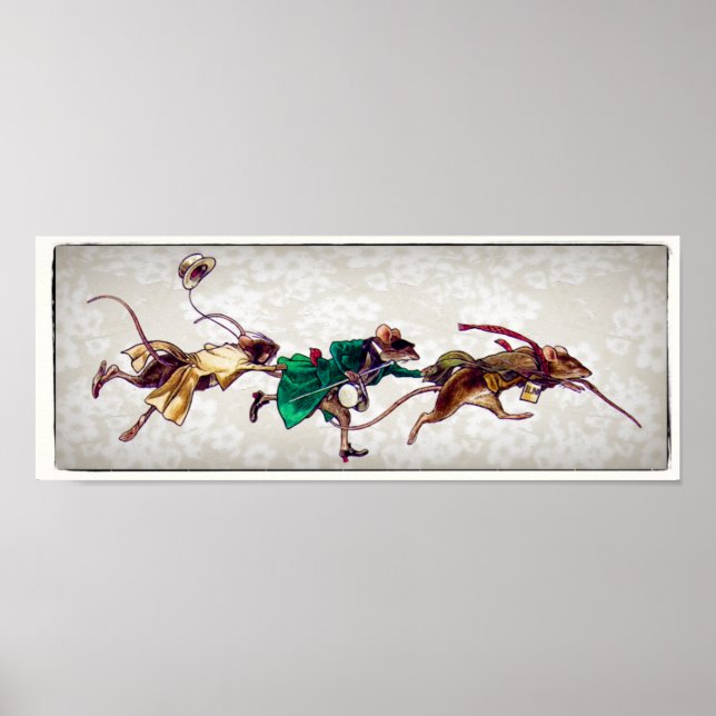 Poster Trois souris aveugles (Devant)