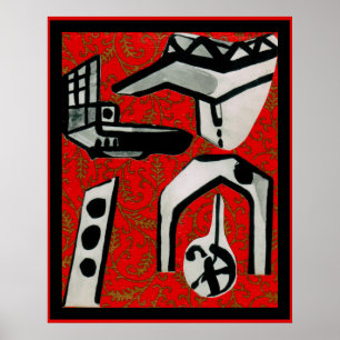 Poster Trois sur quatre