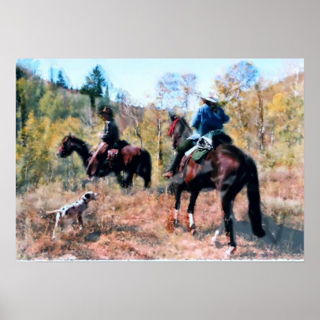 Poster Trois sur Trail art par Di.Wi. (Devant)