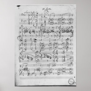 Poster Troisième Sonate pour piano et violon