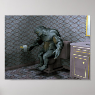 Poster Troll On The Bowl