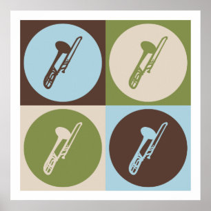 Poster Trombone d'art de bruit