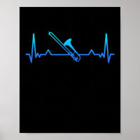 Trombone Music Heartbeat Funny Mom Cadeau