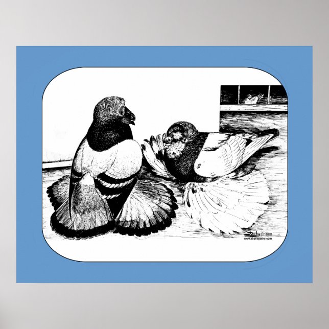 Poster Trompettes anglais (Devant)