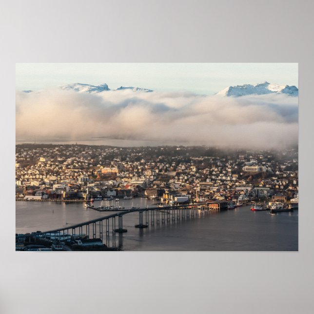 Poster Tromso Norvège (Devant)