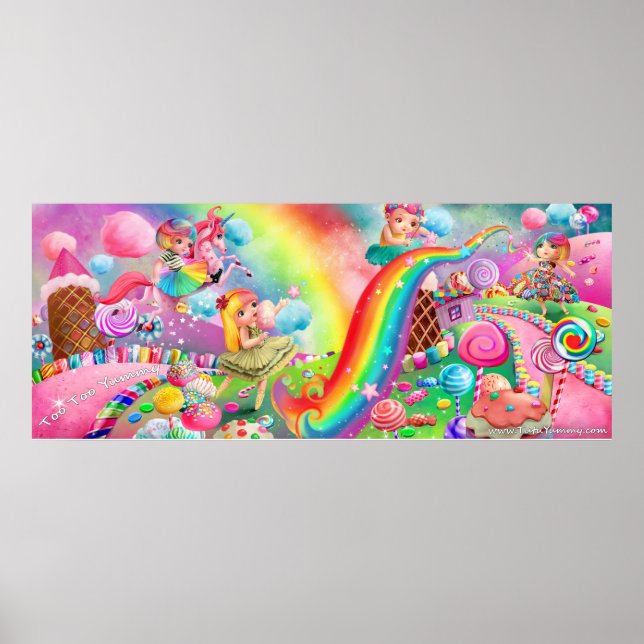 Poster Trop de travail artistique (Devant)