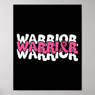 Poster Trop Fort Pour Arrêter Le Guerrier De Sensibilisat