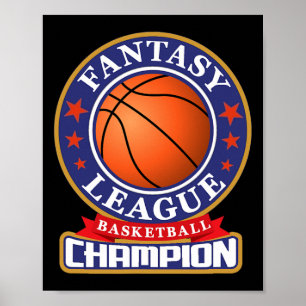 Poster Trophée de victoire du champion de la Fantasy Sket