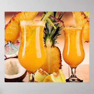 Poster Tropical Fruit