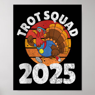 Poster Trot Squad 2025, Thanksgiving Turquie en course
