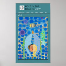 Trou dans la couverture de l'examen en tête volume