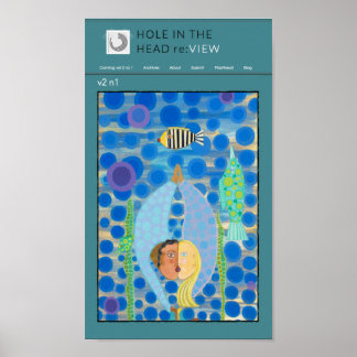 Poster Trou dans la couverture de l'examen en tête volume