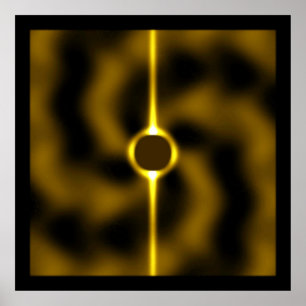 Poster Trou noir et singularité