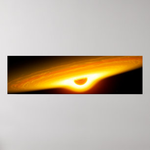 Poster Trou noir - Le phénomène cosmique ultime