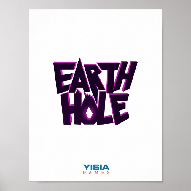 Poster Trou terrestre (Devant)