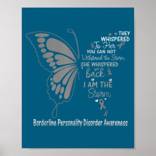 Poster Trouble de la personnalité borderline minimal je s
