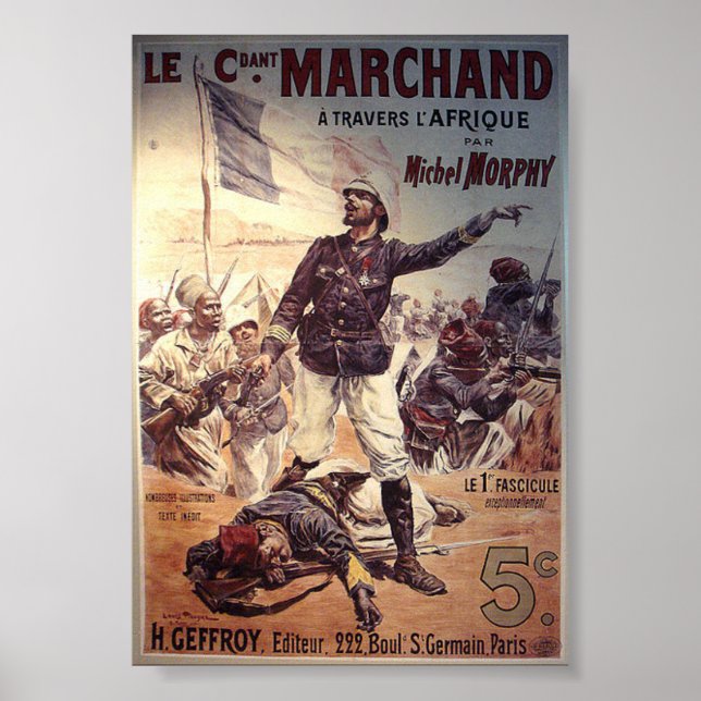 Poster Troupes Coloniales Françaises En Afrique (Devant)