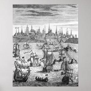 Poster Troupes de transport d'escadron anglais