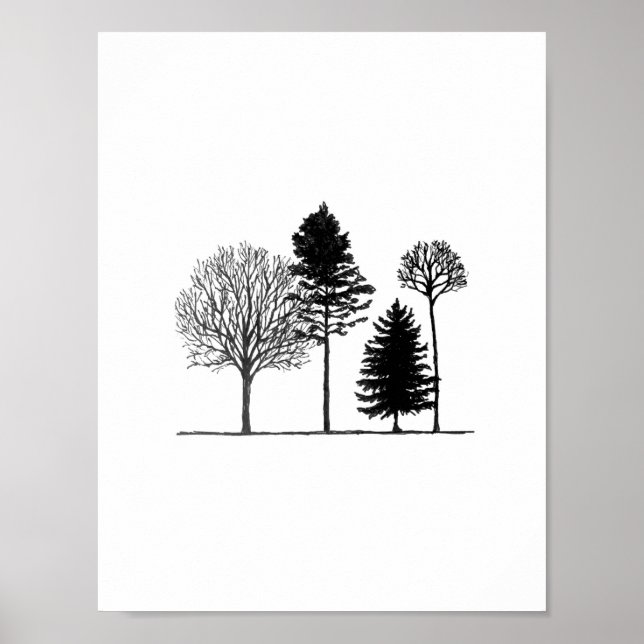 Poster Trouvé : Arbres de famille (Devant)