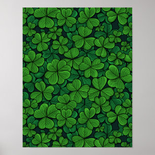 Poster Trouvez le trèfle chanceux 2