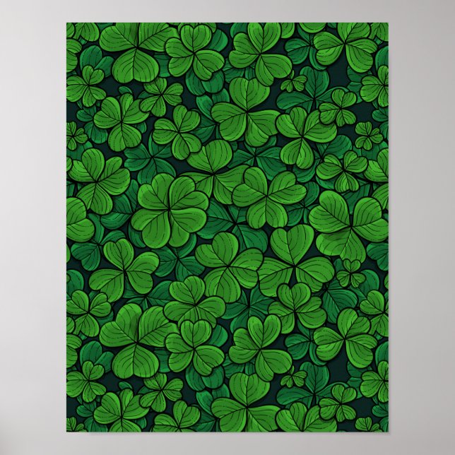 Poster Trouvez le trèfle chanceux 2 (Devant)