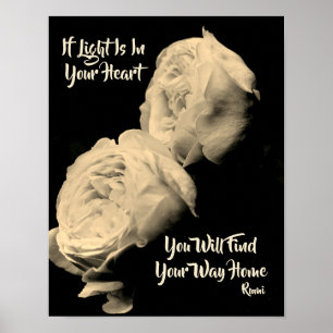 Poster Trouvez votre chemin Accueil Citation Rumi Inspira