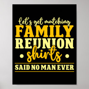 Poster Trouvons une prestation de retrouvailles de famill