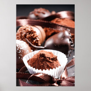 Poster Truffes de chocolat