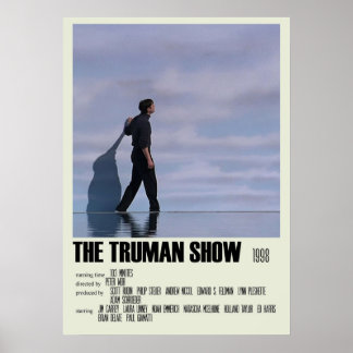 Poster Truman Show Alternative Art Movie Large 4