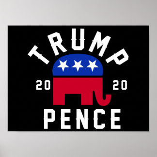 Poster Trump 2020 Pence