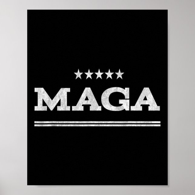 Poster Trump 2020, premier Trump aux Etats-Unis (Devant)