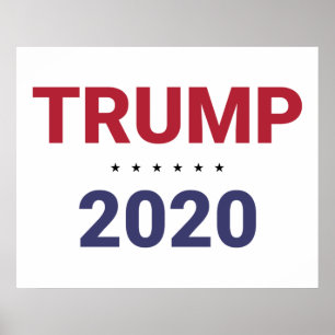 Poster Trump 2020 (US Election)