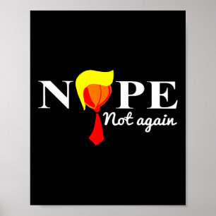 Poster Trump 2024 n'est plus drôle