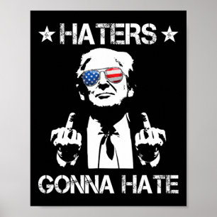 Poster Trump 2024 Président drôle Trump