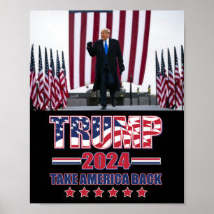 Poster Trump 2024 : Reprendre l'Amérique