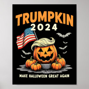 Poster Trump 2024 Trump rend l'Halloween grand âge