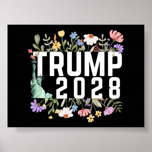 Poster Trump 2028 (Devant)