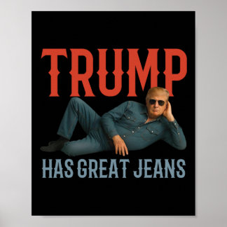 Poster Trump A De Superbes Jean Drôle De Mème Politique