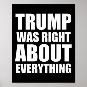 Poster Trump avait raison à propos de tout _4
