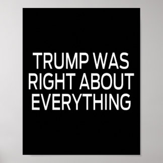 Poster Trump avait raison sur tout _5