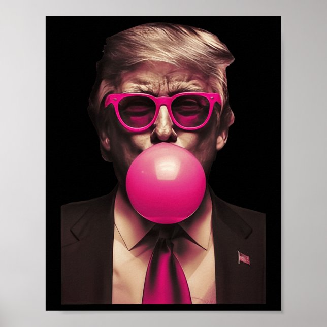 Poster Trump bulle spéculative (Devant)