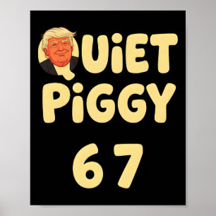 Poster Trump Cochon Doux Drôle Mème Politique Amateur De