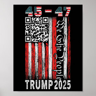 Poster Trump Dance Troll Qr Drôle Président Trump Dance C
