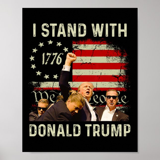 Poster Trump et Trump amusants 2024 (Devant)