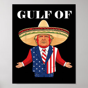 Poster Trump Golfe Des États-Unis D'Amérique Hommes Femme